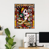 Dia De Los Muertos Poster (Heimbüro)
