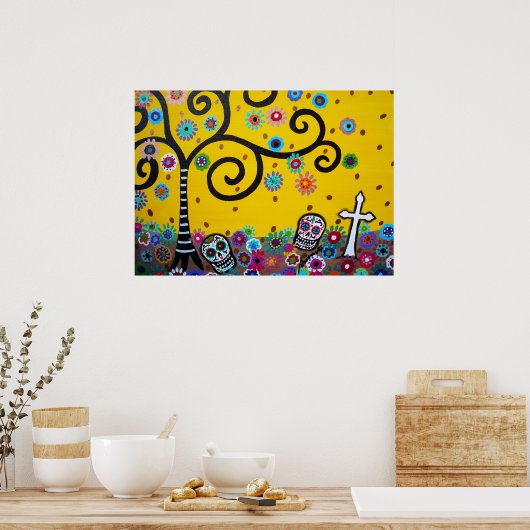 DIA DE LOS MUERTOS POSTER (Küche)