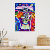 Dia de Los Muertos Poster (Küche)