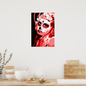dia de los muertos poster (Küche)