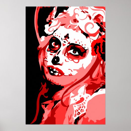 dia de los muertos poster (Vorne)