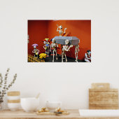 Dia de los Muertos Poster (Küche)