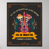 Dia De Los Muertos Poster (Vorne)