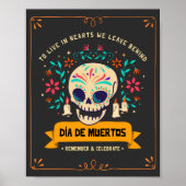 Dia De Los Muertos Poster (Vorne)