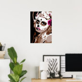 dia de los muertos poster (Heimbüro)