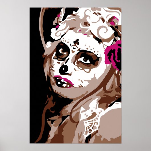 dia de los muertos poster (Vorne)