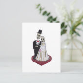 Dia de Los Muertos Postkarte (Stehend Vorderseite)