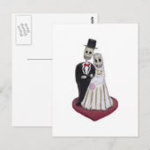 Dia de Los Muertos Postkarte (Vorne/Hinten)
