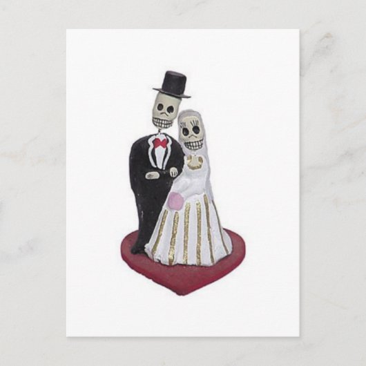 Dia de Los Muertos Postkarte (Vorderseite)