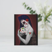 Dia de los Muertos Postkarte (Stehend Vorderseite)