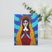 DIA DE LOS MUERTOS POSTKARTE (Stehend Vorderseite)