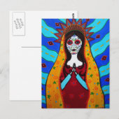 DIA DE LOS MUERTOS POSTKARTE (Vorne/Hinten)