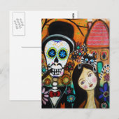 DIA DE LOS MUERTOS POSTKARTE (Vorne/Hinten)