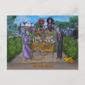 Dia de los Muertos Postkarte (Vorderseite)