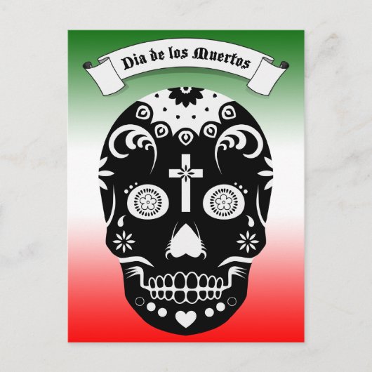 Dia de los muertos postkarte (Vorderseite)
