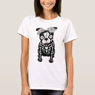 Dia de Los Muertos Puppy T-Shirt