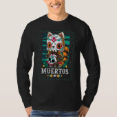 Dia De Los Muertos Red Panda T-Shirt (Vorderseite)