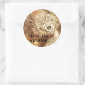 Dia de los Muertos Round Sticker (Tasche)