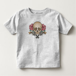 Dia de los Muertos Schädel und Waffen  Shirt