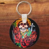 dia de los muertos schlüsselanhänger (Vorderseite)