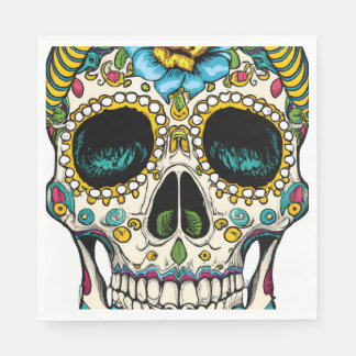 Día de los Muertos Serviette