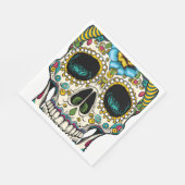 Día de los Muertos Serviette (Ecke)