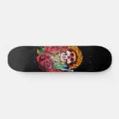 Dia de Los Muertos Skateboard (Horizontal)