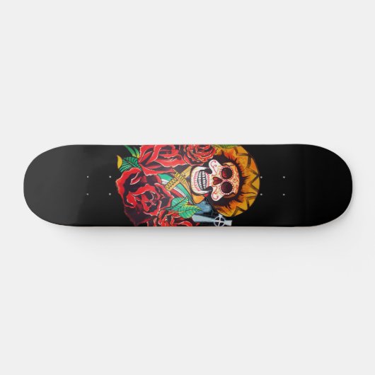 Dia de Los Muertos Skateboard (Horizontal)