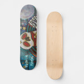 Dia De Los Muertos Skateboard (Vorderseite)