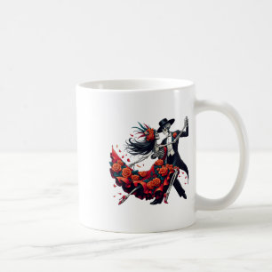 Dia De Los Muertos Skeletons tanzen Mexican Day O Kaffeetasse