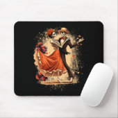 Dia De Los Muertos Skeletons tanzen Mexican Day O Mousepad (Mit Mouse)