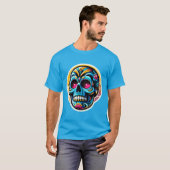 Dia de los Muertos skull 2 T-Shirt (Vorne ganz)