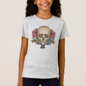 Dia de los Muertos Skull and Guns | Jersey Shirt (Vorderseite)