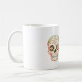 Dia de los muertos Skull Kaffeetasse (Links)