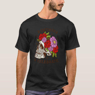 Dia De Los Muertos Skull Mask Rose Premium T-Shirt