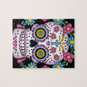 Dia de Los Muertos Skull Puzzle (Horizontal)