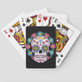 Dia de los Muertos Skull Spielkarten (Rückseite)