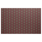 Dia de los Muertos Skulls und Rose Stoff (Fat Quarter (45,7 x 55,9 cm))