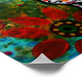 Dia de los muertos skulls uu poster (Ecke)