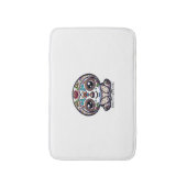 Dia De Los Muertos Sloth Active T - Shirt Badematte (Vorderseite Vertikal)