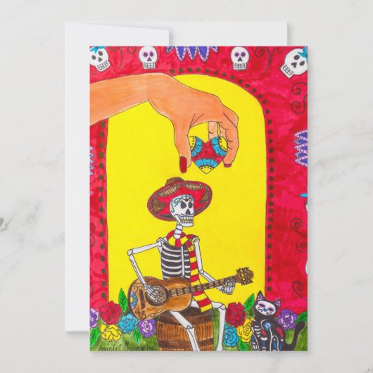Dia de los Muertos - Song für das Soul Karte (Vorderseite)