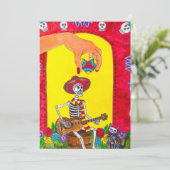 Dia de los Muertos - Song für das Soul Karte (Stehend Vorderseite)