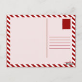 dia de los muertos spanischer Tänzer Postkarte (Rückseite)