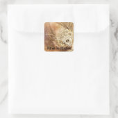 Dia de los Muertos Square Sticker (Tasche)