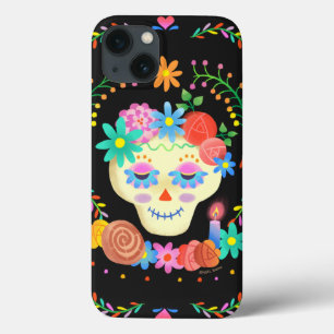 Dia de los Muertos Sugar Skull Case-Mate iPhone Hülle