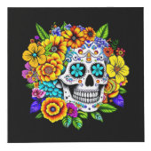 Dia De Los Muertos, Sugar Skull Design Würfel (Rechts)