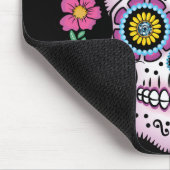 Dia de los Muertos Sugar Skull Mousepad (Ecke)