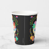 Dia de los Muertos Sugar Skull Pappbecher (Rechts)