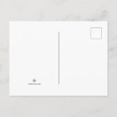 Día de los Muertos Sugar Skull Postkarte (Rückseite)