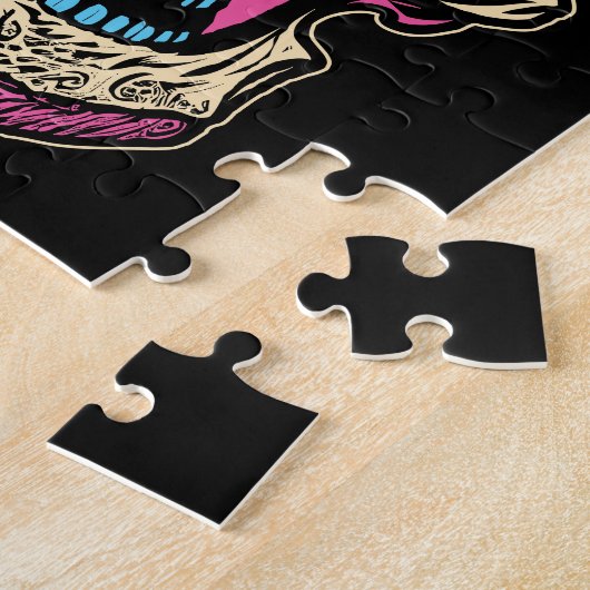 Dia De Los Muertos Sugar Skull Puzzle (Seite)